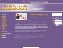 Tablet Screenshot of cablejog.co.uk